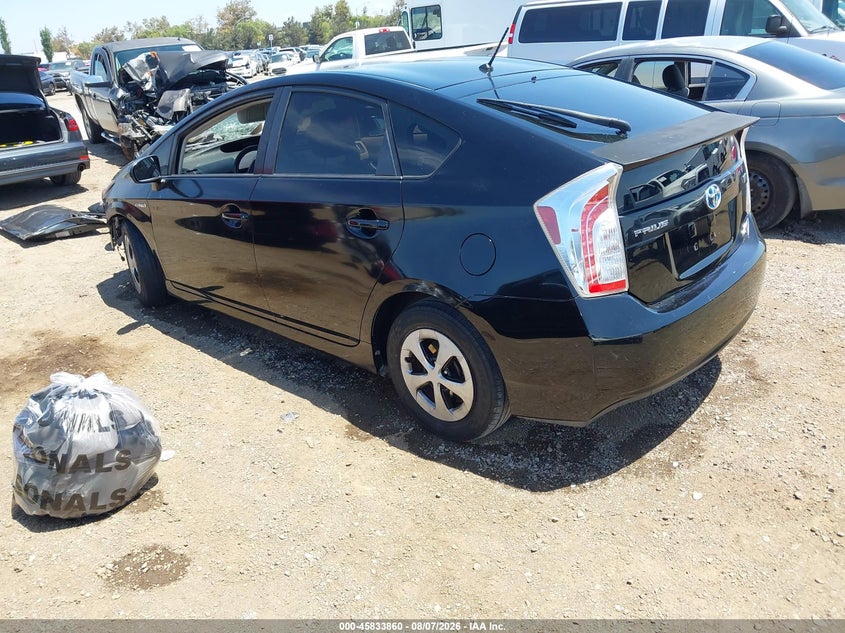Vin: jtdkn3du3e1809793, lot: 46332761, toyota prius two 20143
