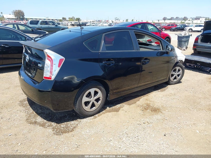 Vin: jtdkn3du3e1809793, lot: 46332761, toyota prius two 20144