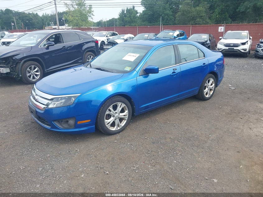 2012 FORD FUSION auction photo 2