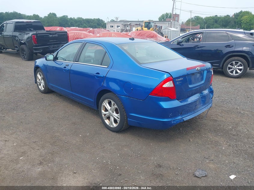 2012 FORD FUSION auction photo 3