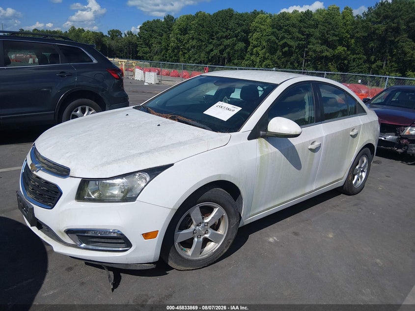 Vin: 1g1pc5sb6f7242897, lot: 46332770, chevrolet cruze 1lt auto 20152