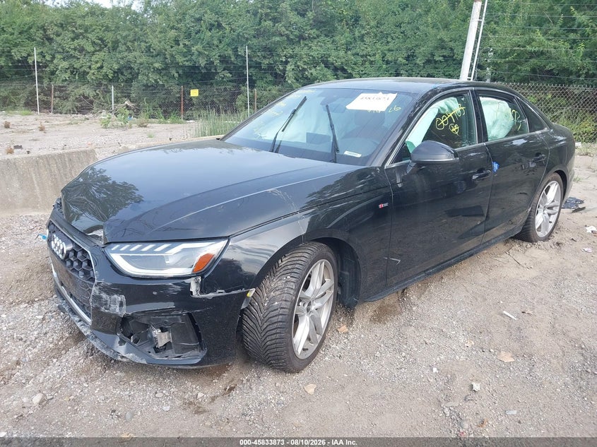 Vin: waueaaf49rn009103, lot: 46332774, audi a4 premium plus 45 tfsi s line quattro s tronic 20242