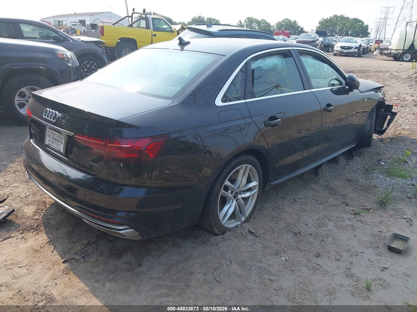 Vin: waueaaf49rn009103, lot: 46332774, audi a4 premium plus 45 tfsi s line quattro s tronic 20244
