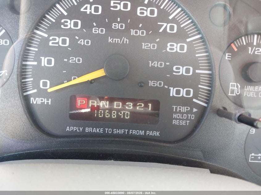 1997 CHEVROLET ASTRO VAN 4.3L V-6 190HP