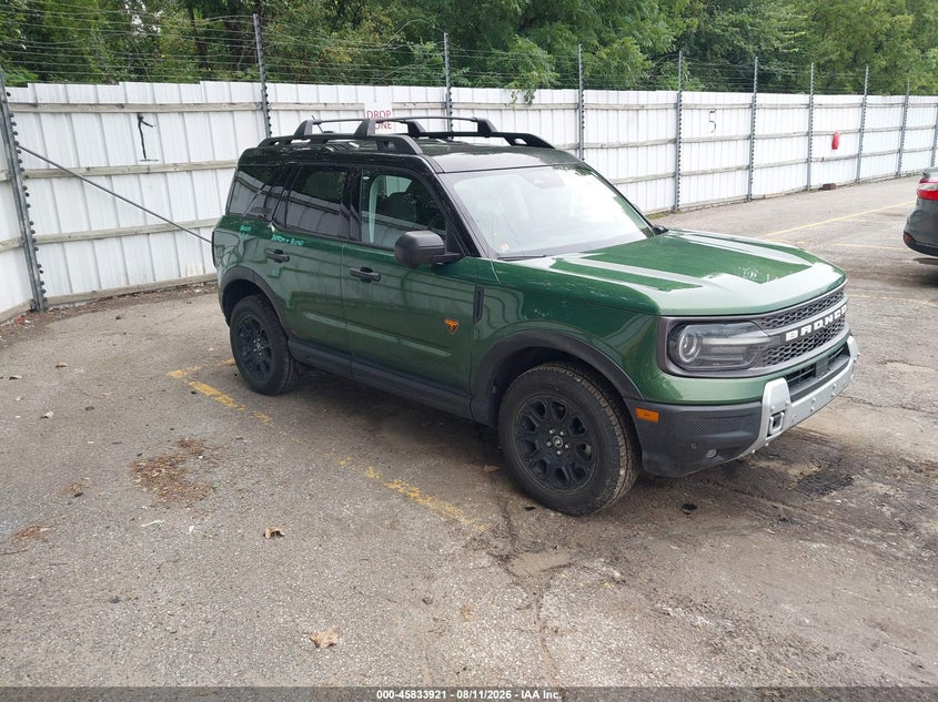 2025 FORD BRONCO SPORT — zdjęcie z aukcji