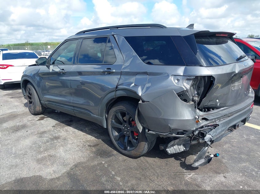 Vin: 1fm5k8gc1mgc47325, lot: 46332857, ford explorer st 20213
