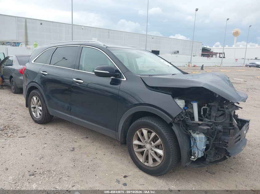2018 Kia Sorento 2.4L Lx, Перед, IAAI, VIN 5XYPG4A35JG404675