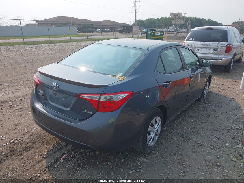 2015 TOYOTA COROLLA auction photo 4