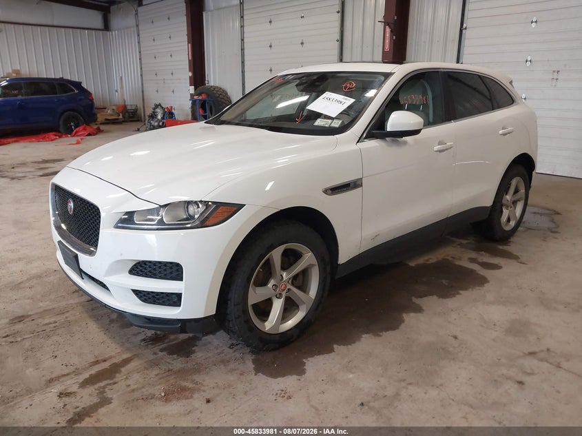 Vin: sadcs2fx8ka395229, lot: 46332882, jaguar f-pace 25t 20192