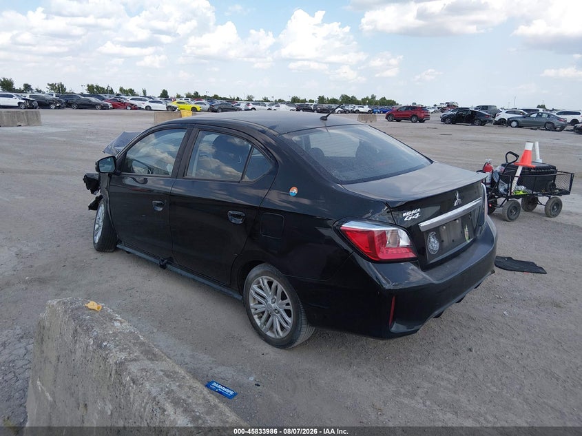Vin: ml32fvfjxrhf02510, lot: 46332887, mitsubishi mirage g4 se 20243