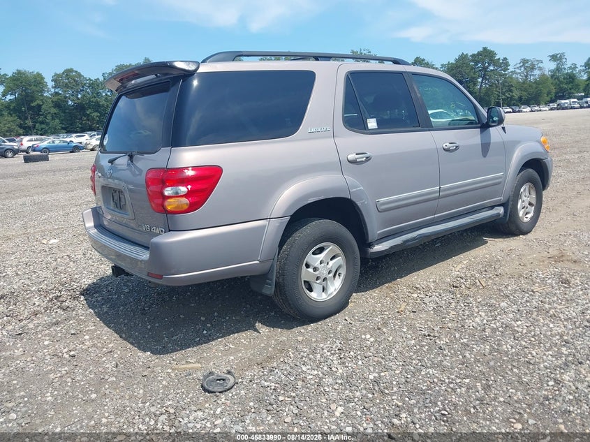 2002 TOYOTA SEQUOIA auction photo 4