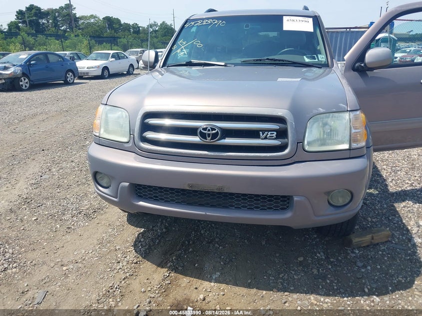 2002 TOYOTA SEQUOIA auction photo 6
