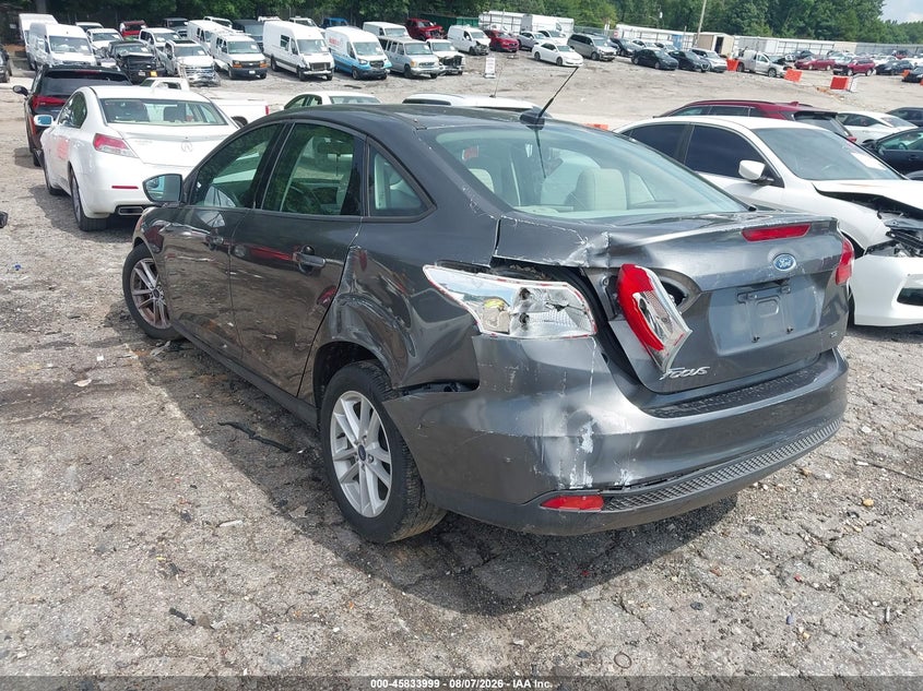 Vin: 1fadp3f20jl279785, lot: 46332900, ford focus se 20183