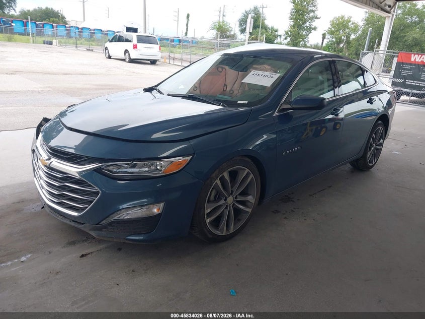 Vin: 1g1ze5st6rf233493, lot: 46332927, chevrolet malibu fwd 2lt 20242