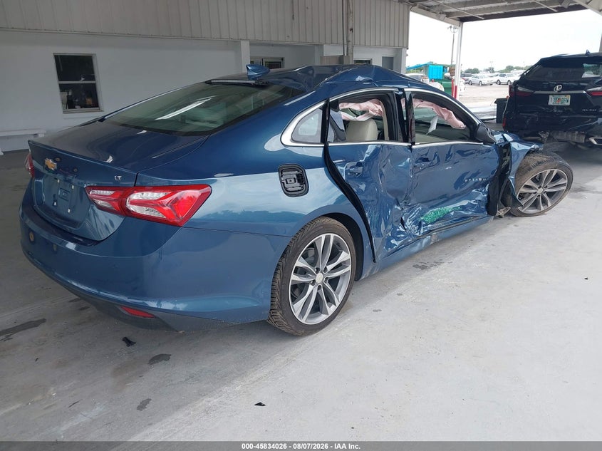 Vin: 1g1ze5st6rf233493, lot: 46332927, chevrolet malibu fwd 2lt 20244