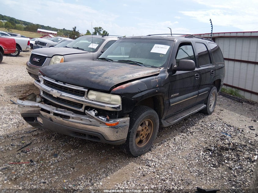 2001 Chevrolet Tahoe Ls, Front End, IAAI, VIN 1GNEC13T21J212684 — photo 2