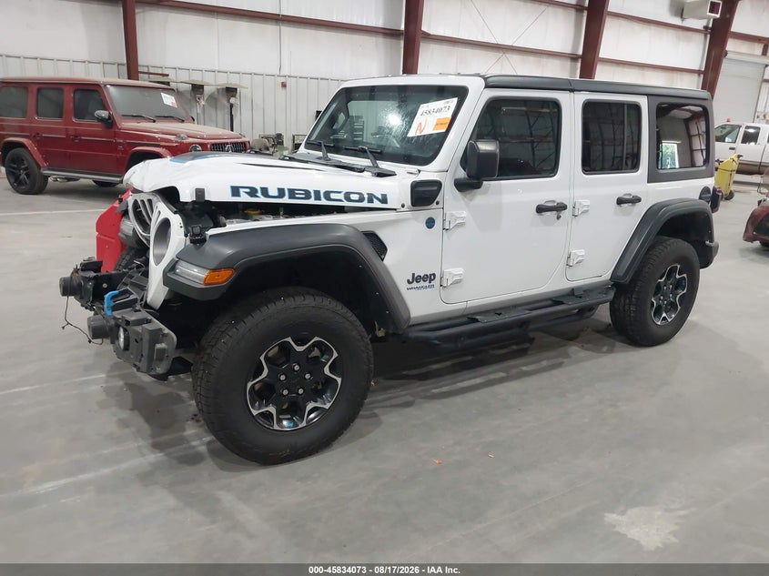 JEEP WRANGLER 4XE 2022 VIN 1C4JJXR60NW178707