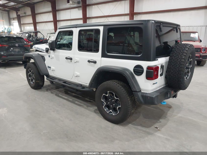 JEEP WRANGLER 4XE 2022 VIN 1C4JJXR60NW178707