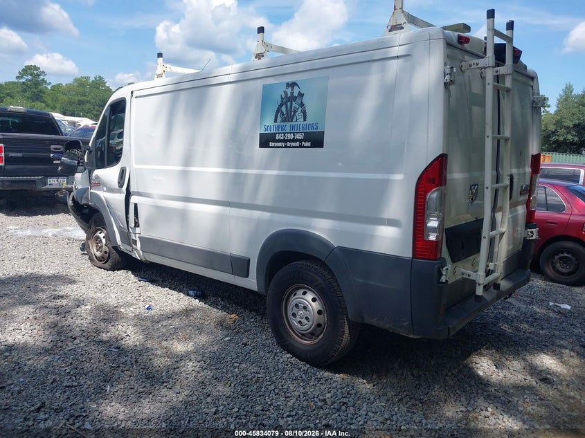 RAM PROMASTER 1500 2017 VIN 3C6TRVAG2HE551343