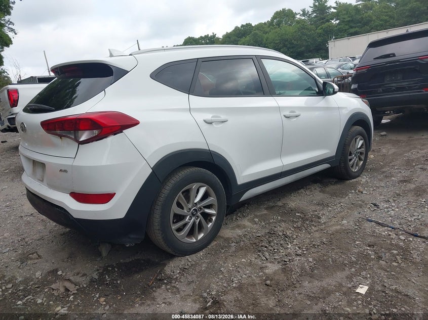 Vin: km8j3ca42ju743490, lot: 46332988, hyundai tucson sel 20184