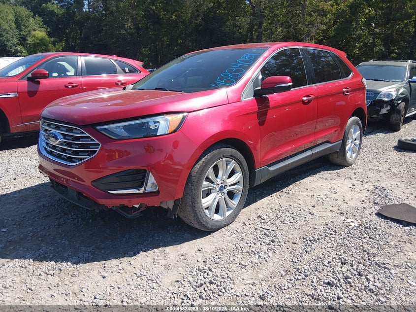 Vin: 2fmpk4k9xnba55312, lot: 46332990, ford edge titanium 20222