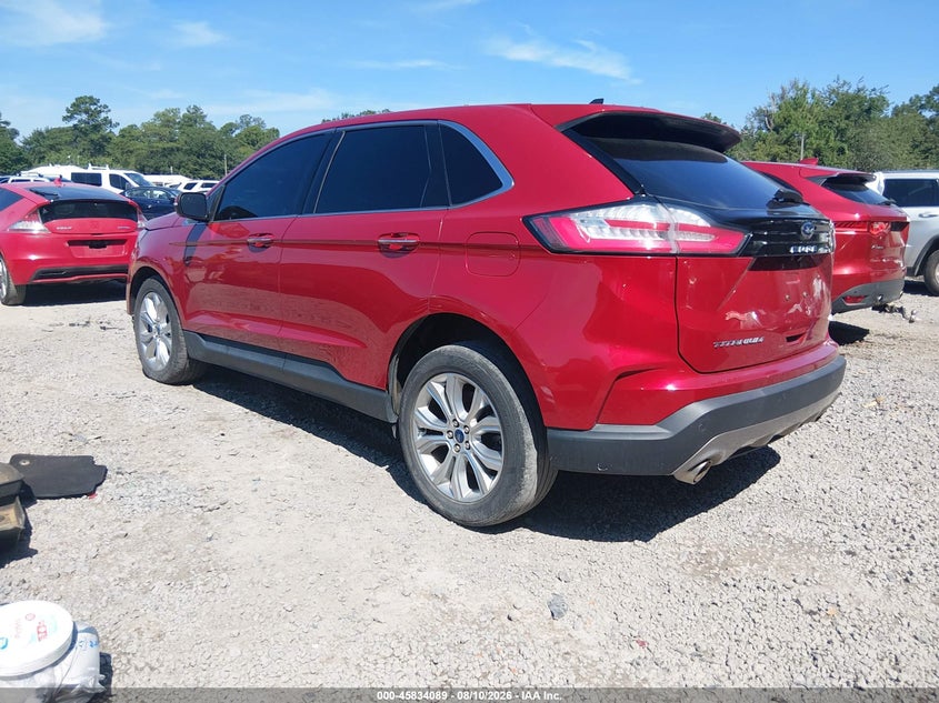 Vin: 2fmpk4k9xnba55312, lot: 46332990, ford edge titanium 20223