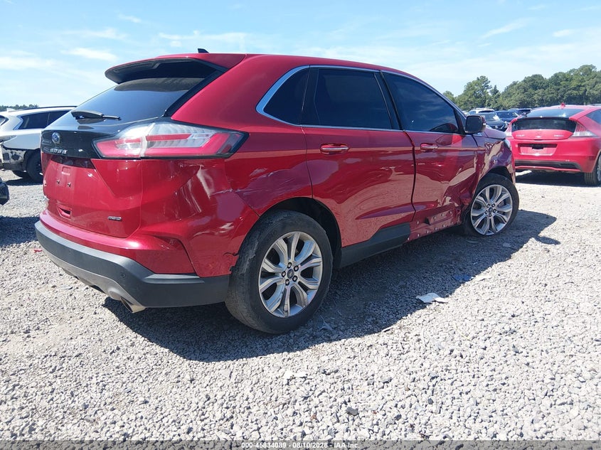 Vin: 2fmpk4k9xnba55312, lot: 46332990, ford edge titanium 20224