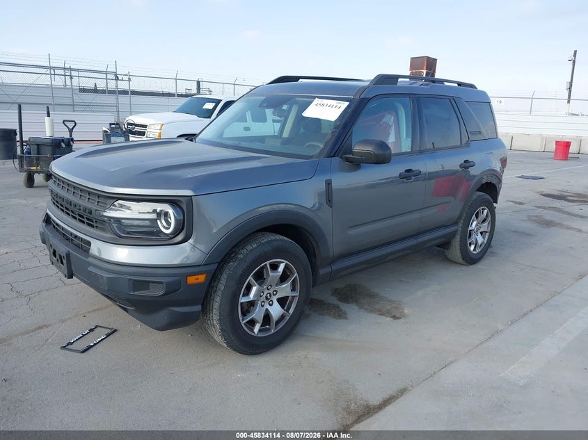 Vin: 3fmcr9a67nrd61318, lot: 46333015, ford bronco sport 20222