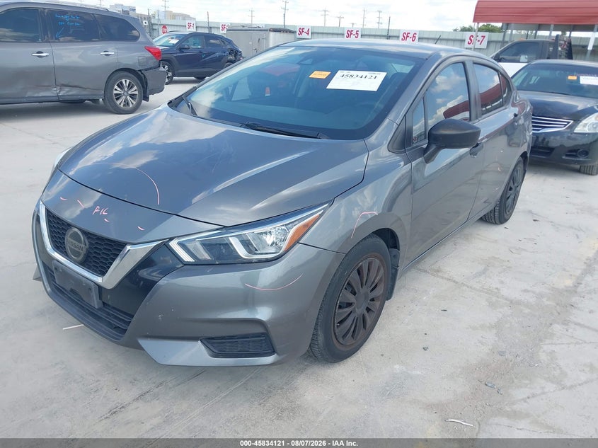 Vin: 3n1cn8dv6ml924277, lot: 46333022, nissan versa s xtronic cvt 20212