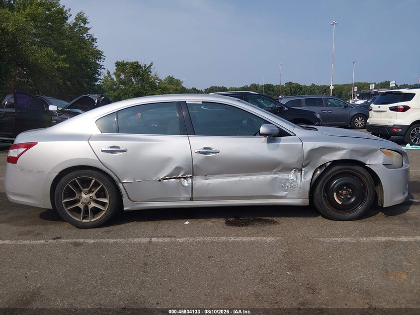 NISSAN MAXIMA 2009 VIN 1N4AA51E79C814141