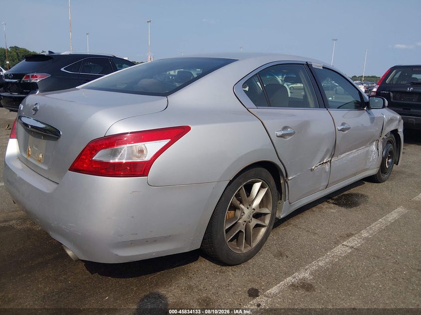 NISSAN MAXIMA 2009 VIN 1N4AA51E79C814141