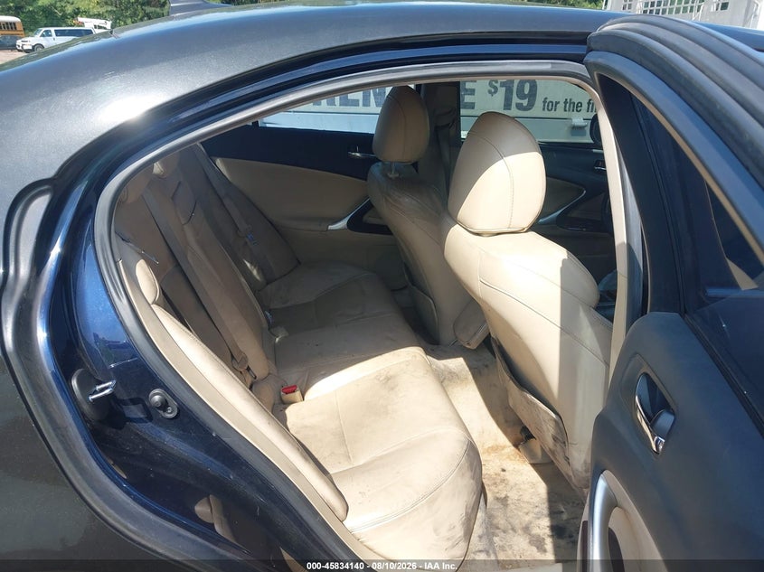 2007 LEXUS IS 250 auction photo 8