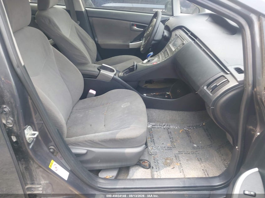 TOYOTA PRIUS 2013 VIN JTDKN3DU0D5592999