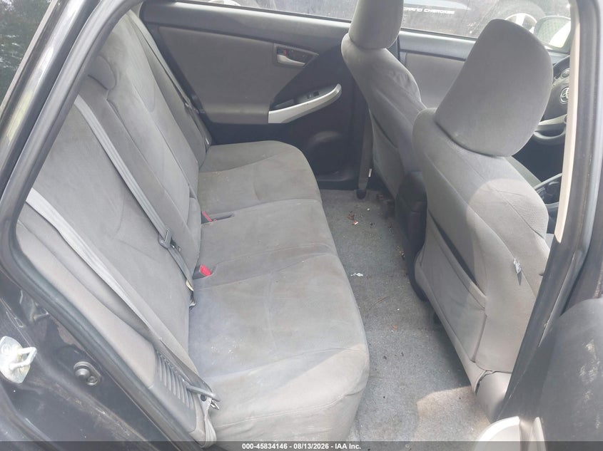 TOYOTA PRIUS 2013 VIN JTDKN3DU0D5592999