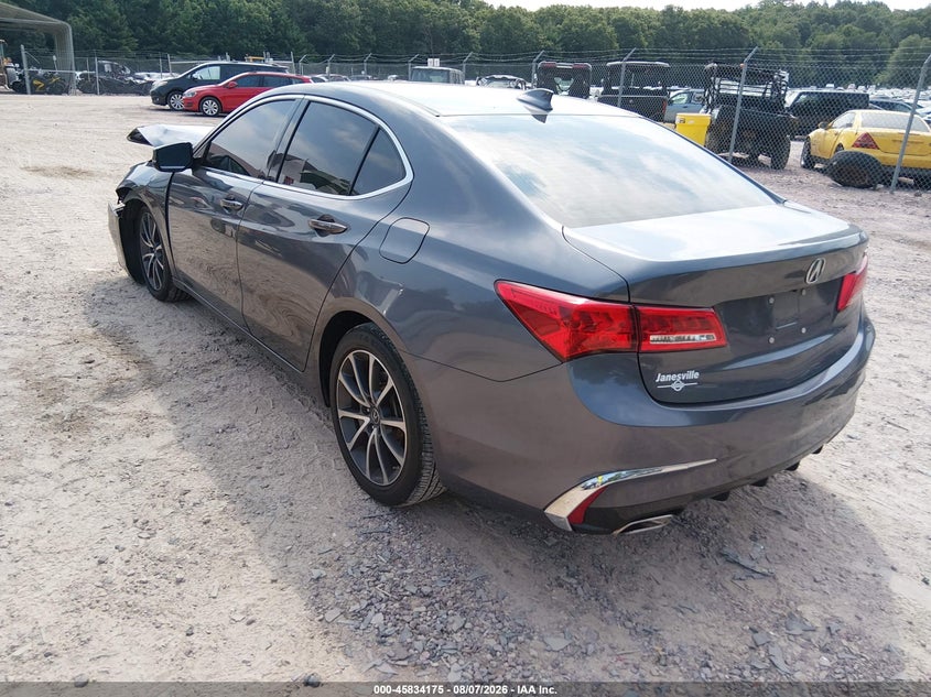 Vin: 19uub2f36ja002034, lot: 46333076, acura tlx 20183