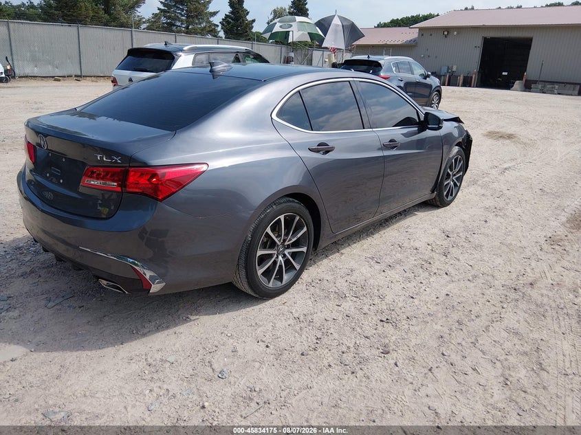 Vin: 19uub2f36ja002034, lot: 46333076, acura tlx 20184