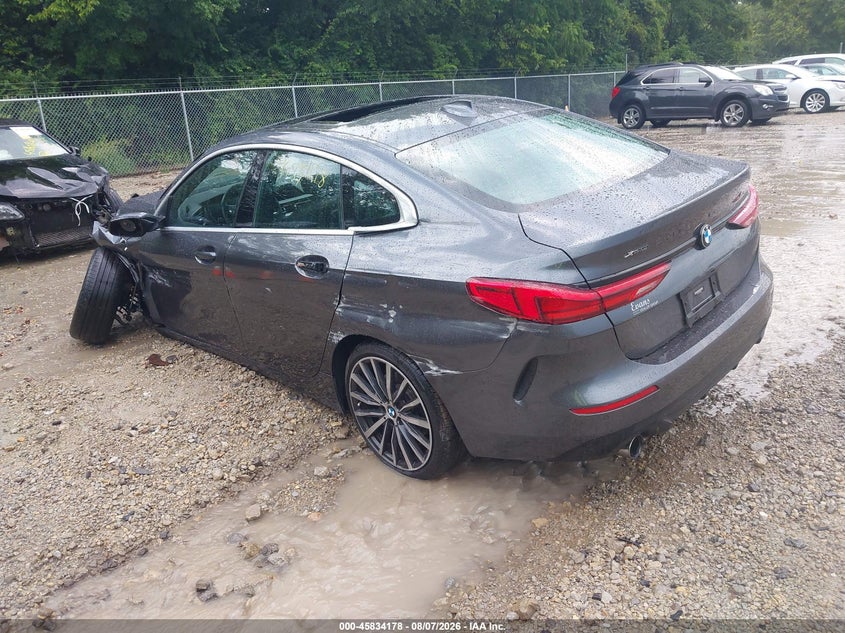 Vin: wba73ak07m7g59084, lot: 46333079, bmw 228i gran coupe xdrive 20213
