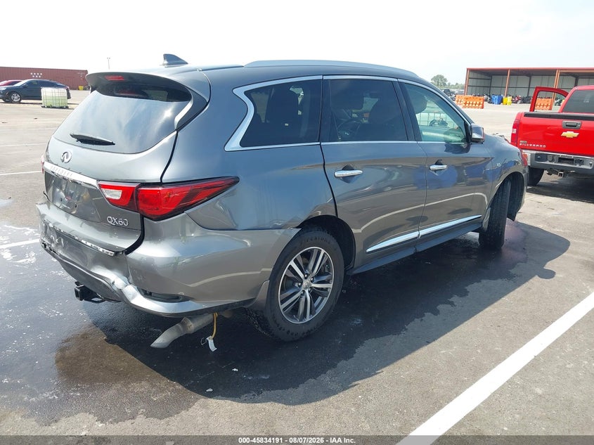Vin: 5n1al0mm3gc509075, lot: 46333092, infiniti qx60 20164