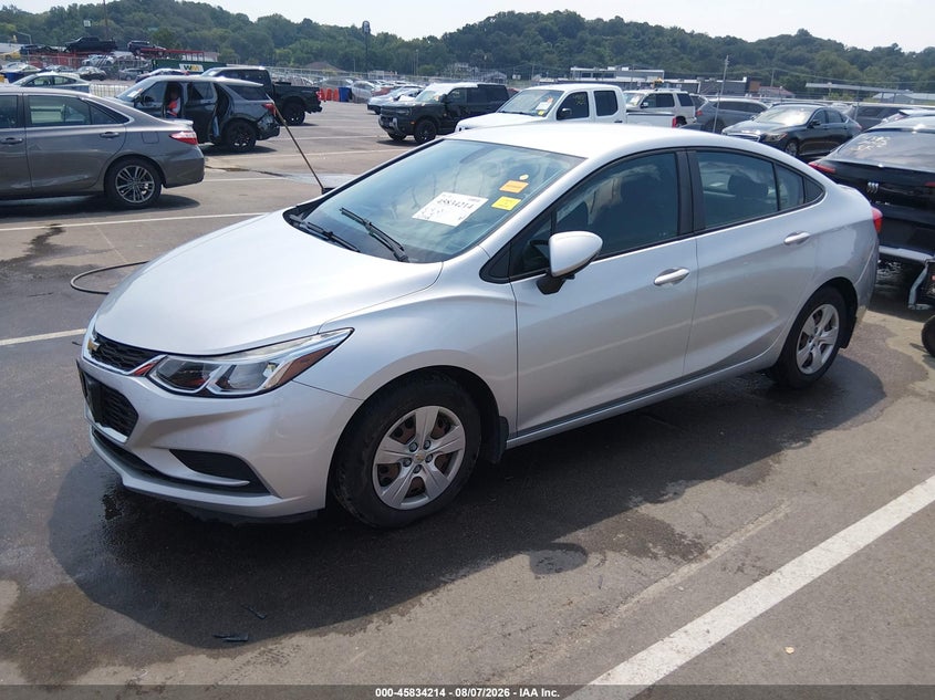 Vin: 1g1bc5sm0h7150263, lot: 46333115, chevrolet cruze ls auto 20172