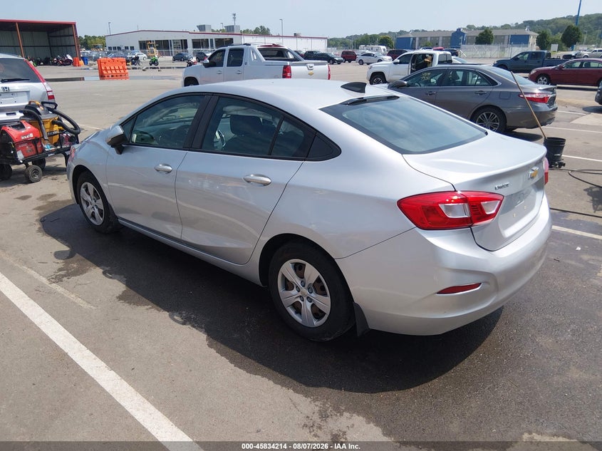 Vin: 1g1bc5sm0h7150263, lot: 46333115, chevrolet cruze ls auto 20173