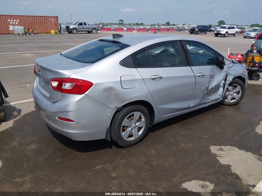 Vin: 1g1bc5sm0h7150263, lot: 46333115, chevrolet cruze ls auto 20174