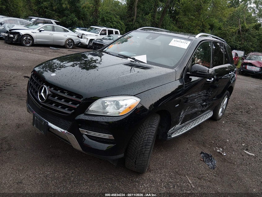 2012 Mercedes-Benz Ml 350 4Matic, Левый бок, IAAI, VIN 4JGDA5HB7CA020595 — фото 2
