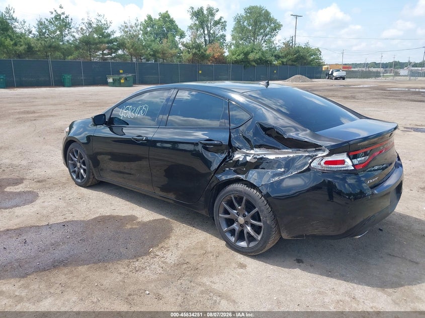 Vin: 1c3cdfgb6gd793016, lot: 46333152, dodge dart gt sport 20163