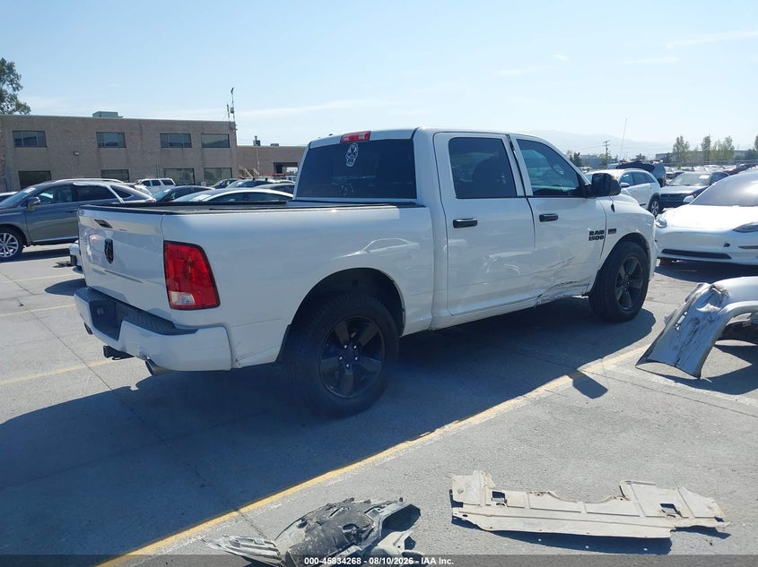 Vin: 1c6rr6kt6hs703617, lot: 46333169, ram 1500 express  4x2 5'7 box 20174
