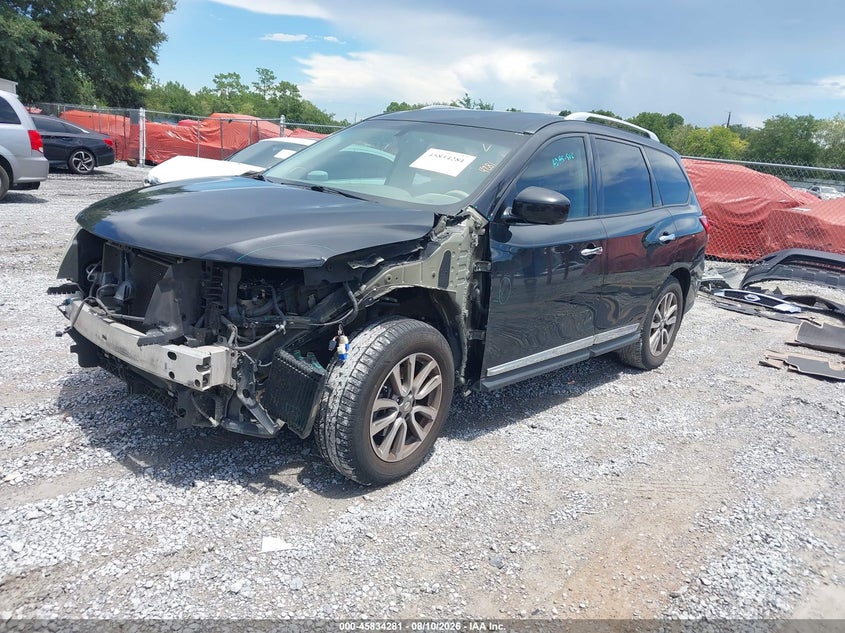2015 NISSAN PATHFINDER auction photo 2