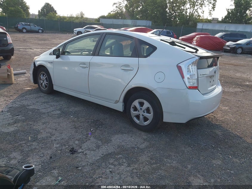 2010 TOYOTA PRIUS auction photo 3