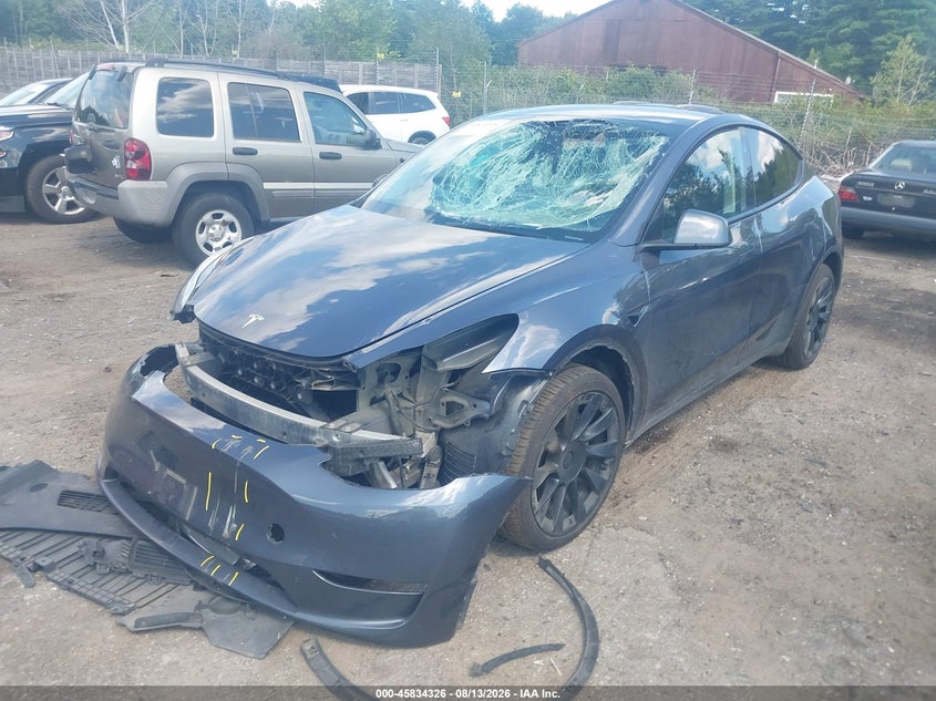Vin: 7saygdee7pa185038, lot: 46333227, tesla model y awd/long range dual motor all-wheel drive 20232