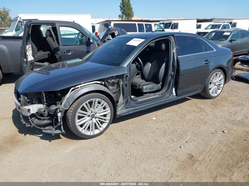 Vin: wauenaf4xhn034725, lot: 46333252, audi a4 premium plus 20172