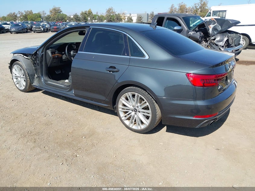 Vin: wauenaf4xhn034725, lot: 46333252, audi a4 premium plus 20173