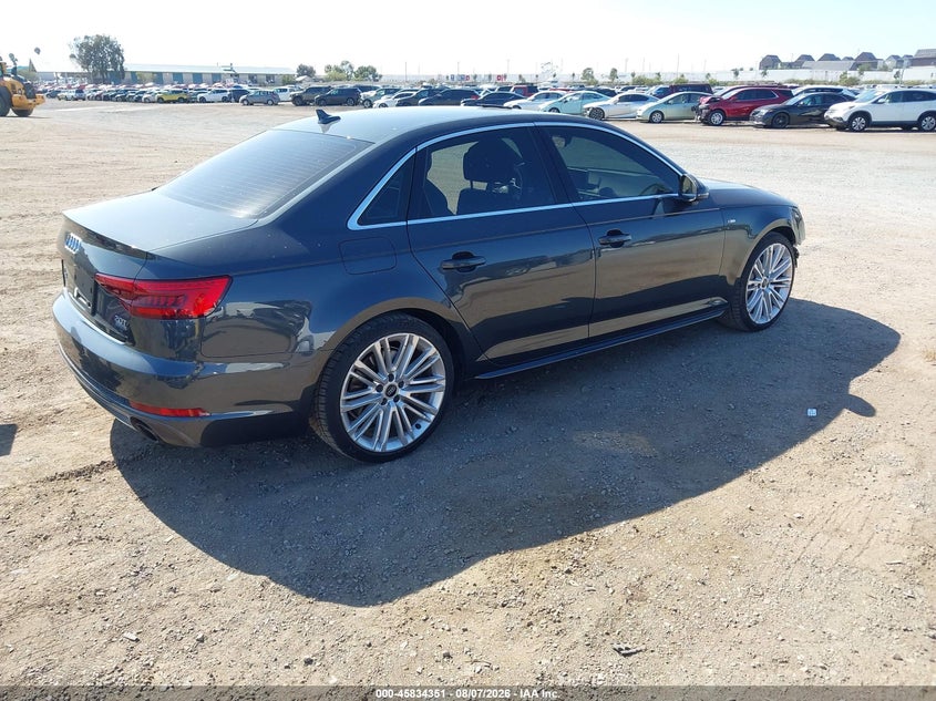 Vin: wauenaf4xhn034725, lot: 46333252, audi a4 premium plus 20174